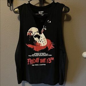 Hot Topic Black Friday the 13th Sleeveless Top